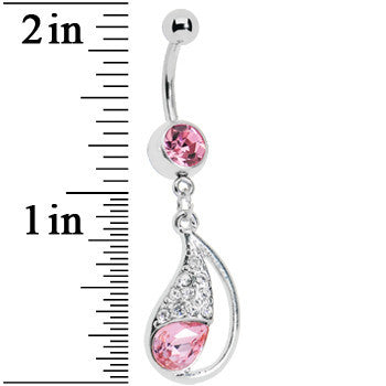 Pink Paisley Passion Belly Ring