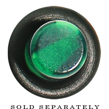 6G Green Acrylic Four Leaf Clover Field Taper