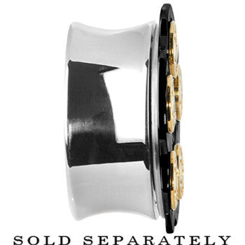 7/8 Black Spinning Bullet Chamber Plug