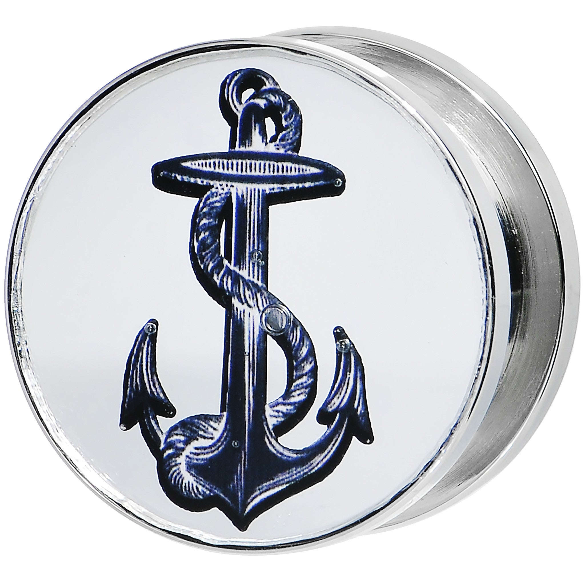 5/8 Stainless Steel Anchor Light Up Plug