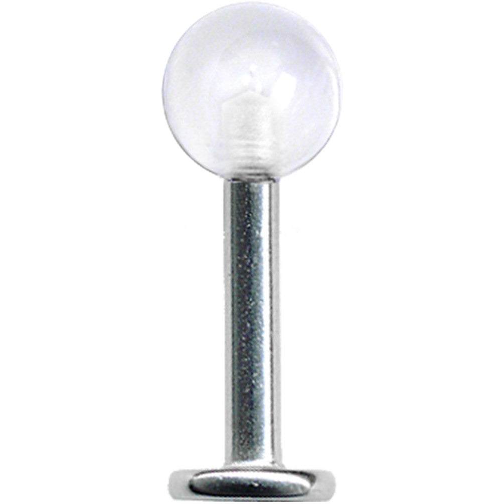 Acrylic Ball Cool Clear Labret Monroe
