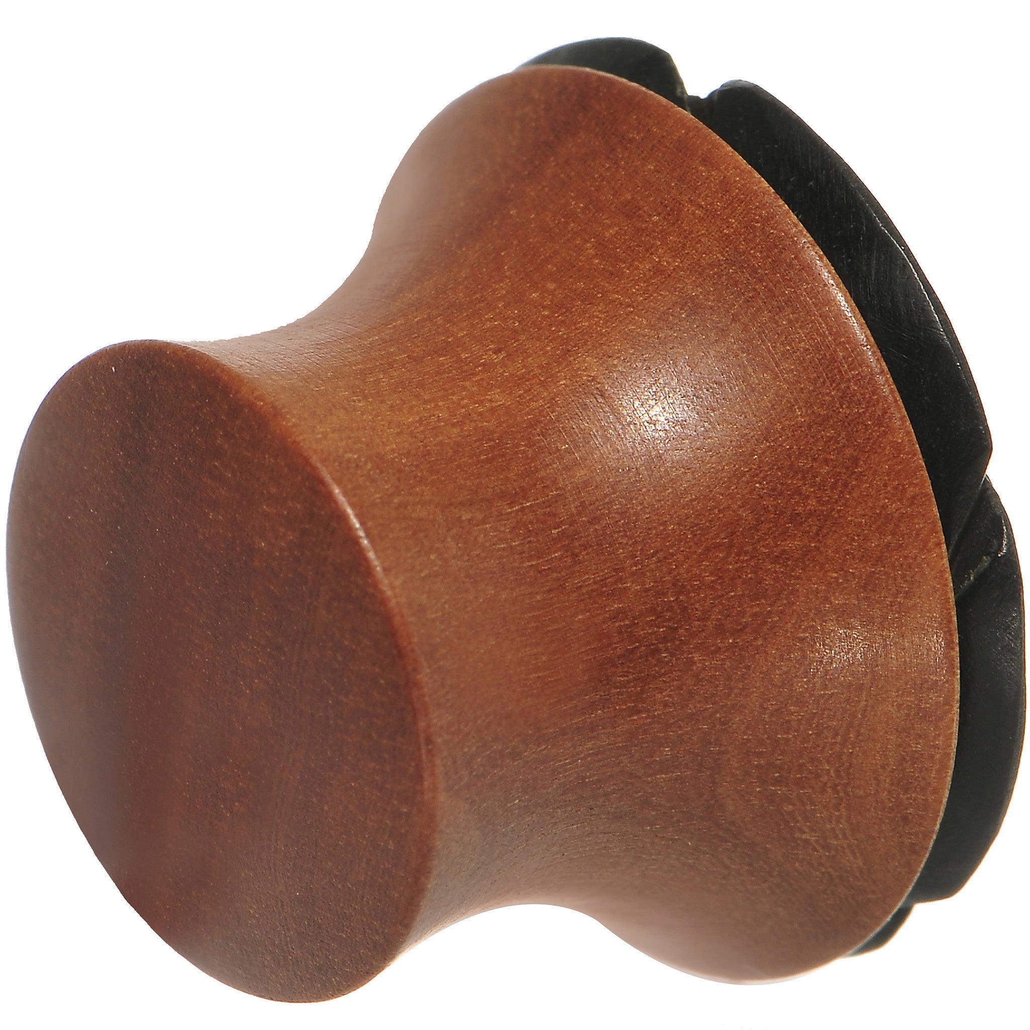 5/8 Organic Rose Iron Wood Flower Plug