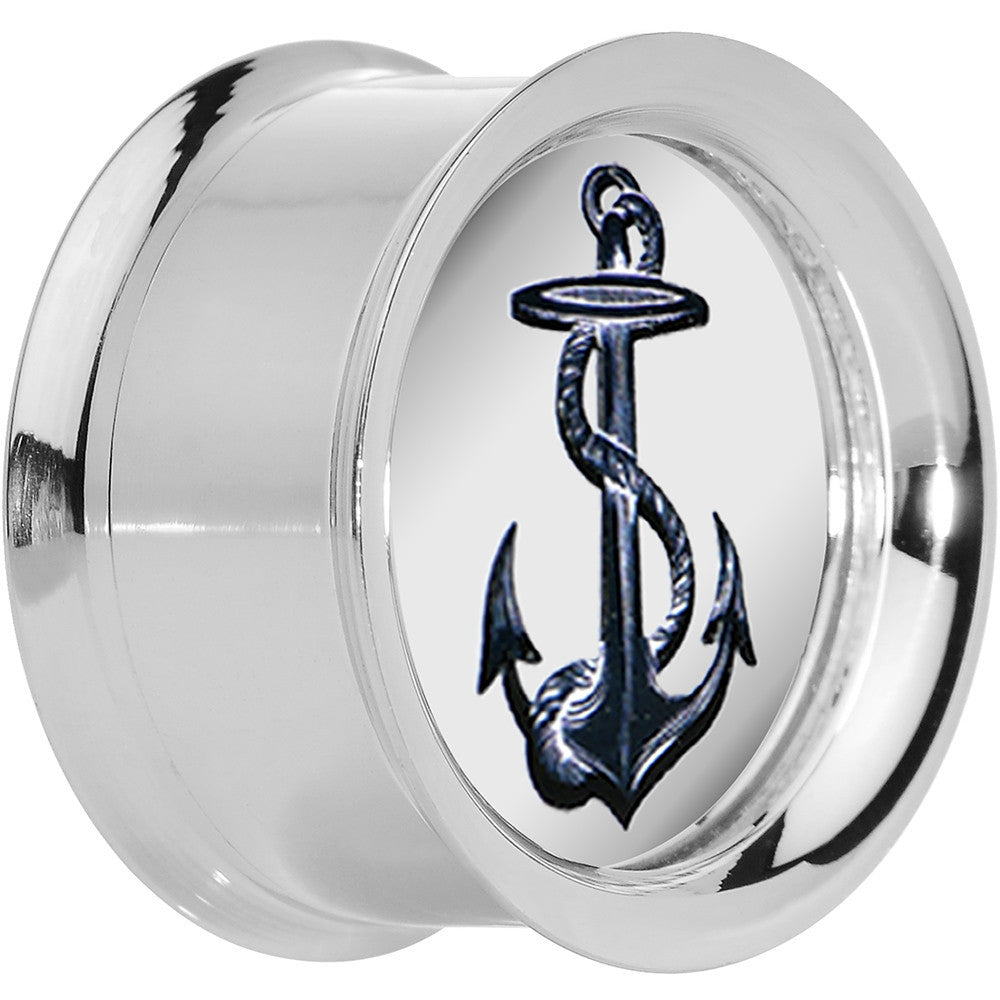 7/8' Anchor's Away Reversible Mirror Screw Fit Plug