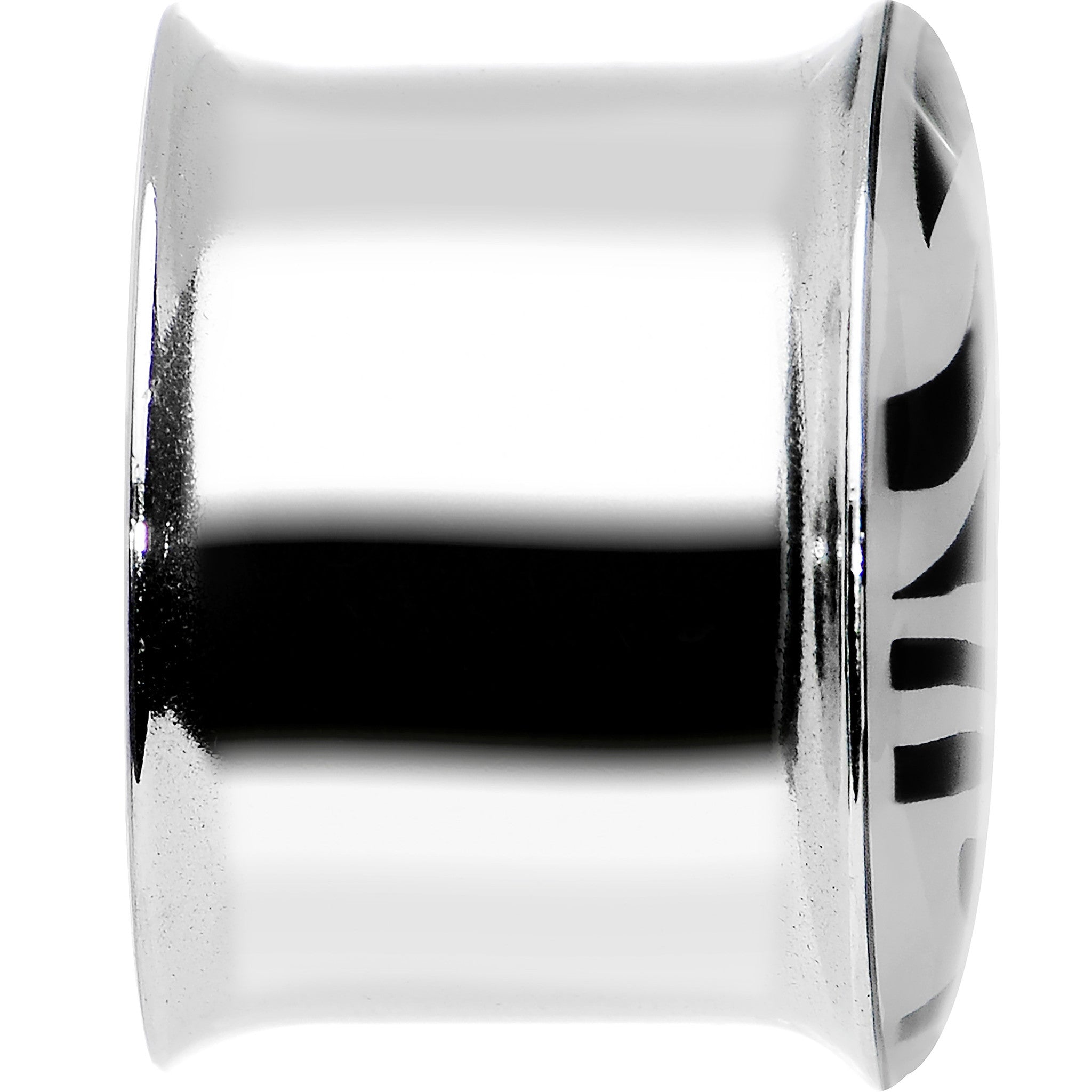 5/8 Stainless Steel Blue Tiger Print Solar Activated Saddle Plug