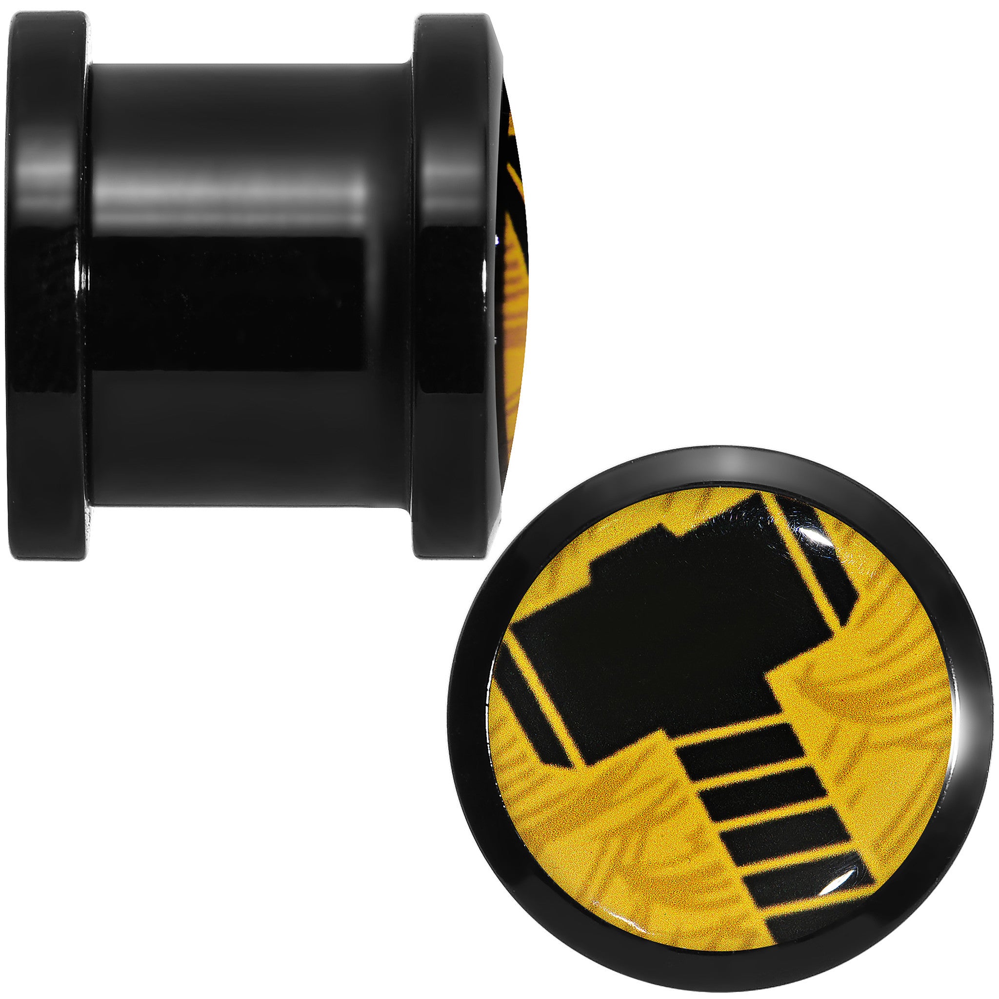 7/16 Licensed Hammer of Thor Acrylic Screw Fit Plugs Set