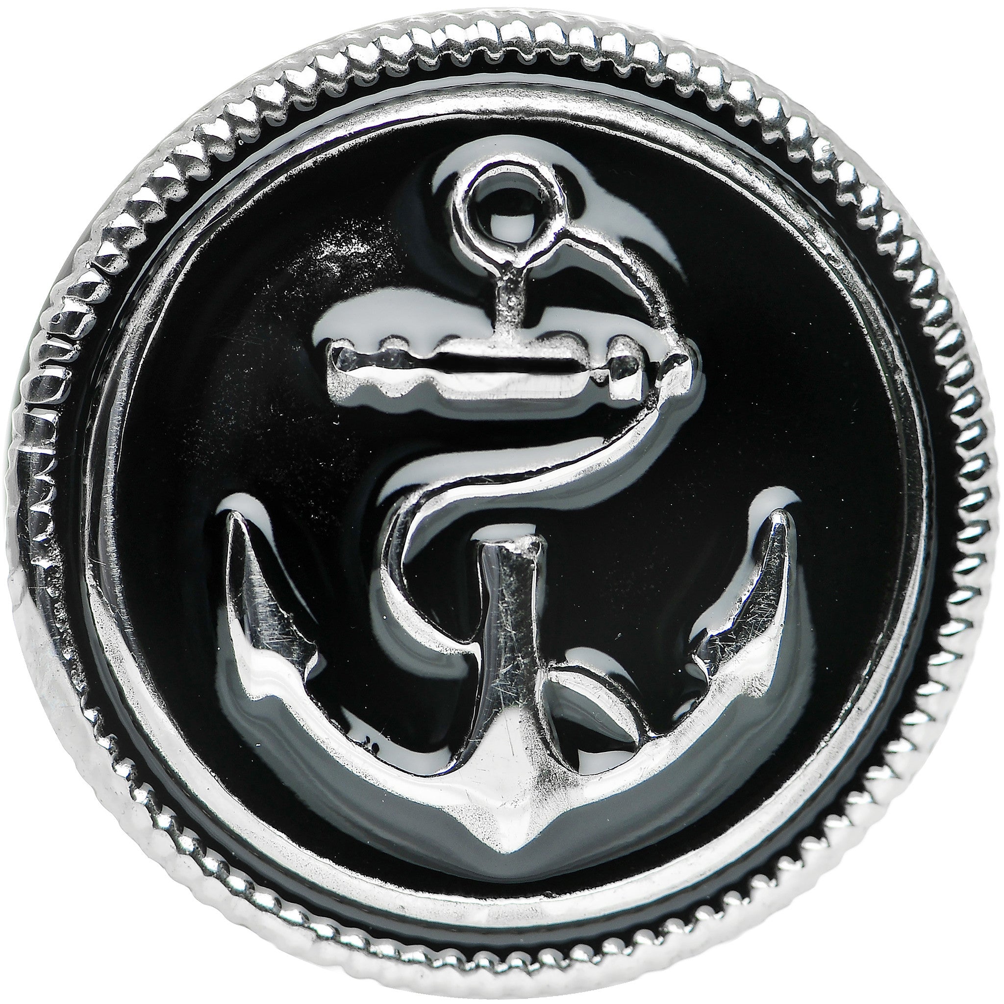 20mm Stainless Steel Vintage Nautical Anchor Screw Fit Plug