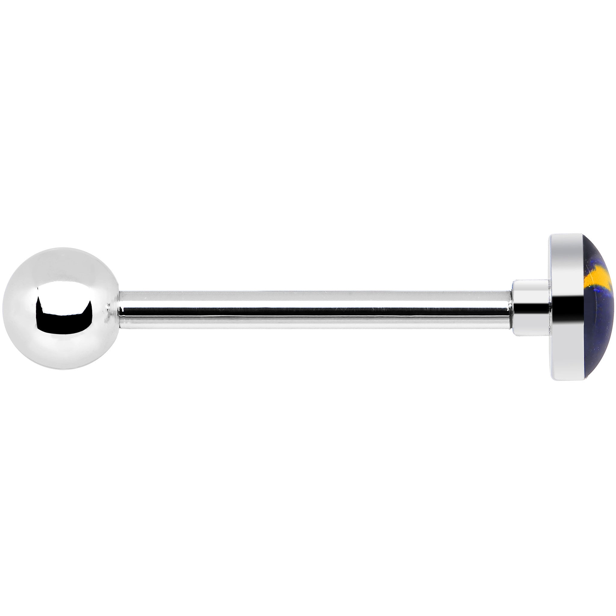 Officially Licensed NFL San Diego Chargers Barbell Tongue Ring