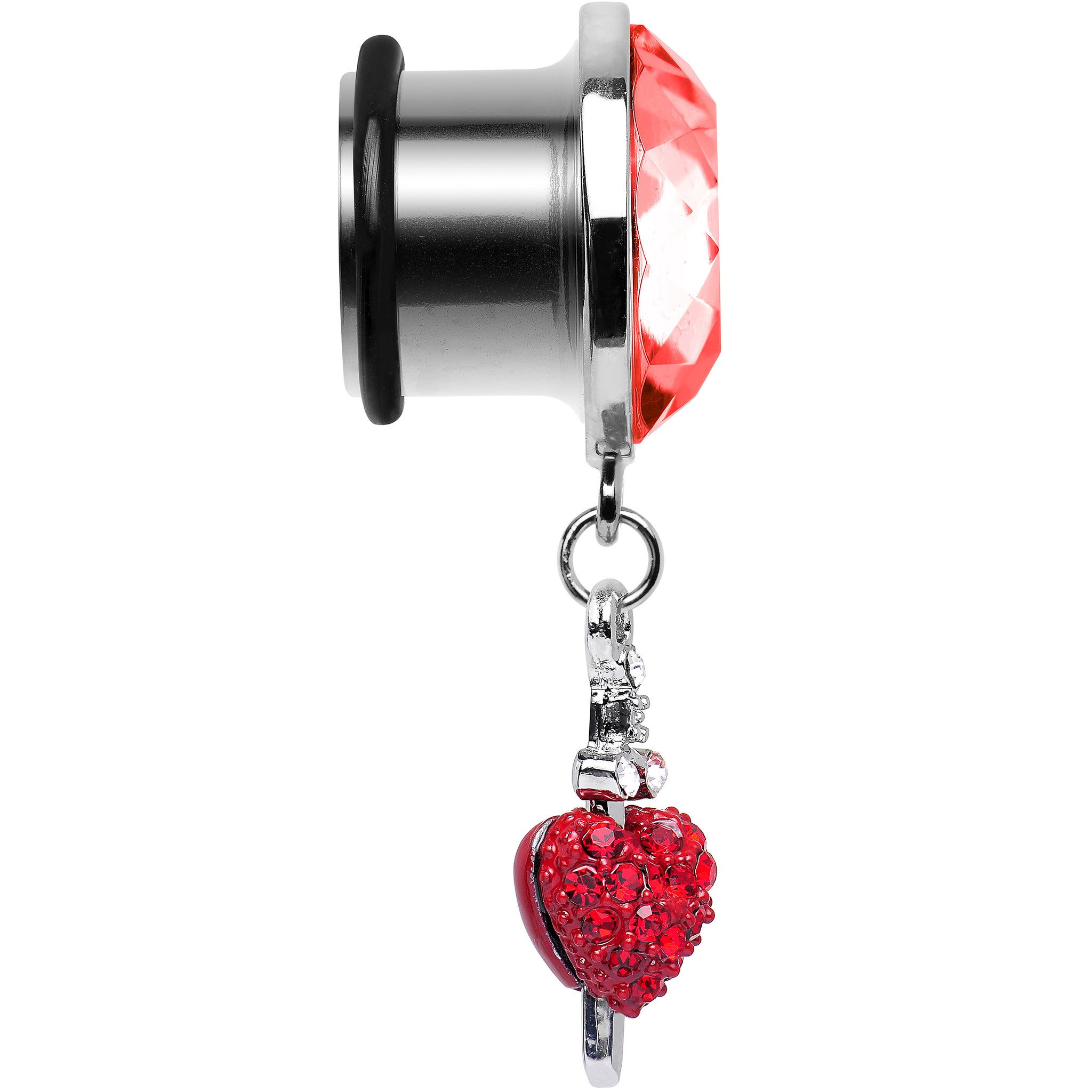 1/2 Red Gem Sword and Paved Heart Steel Plug