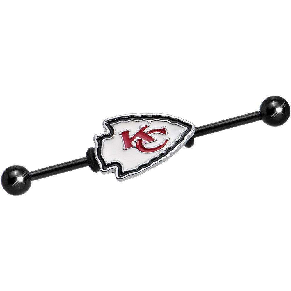 Officially Licensed NFL Kansas City Chiefs Industrial Barbell