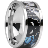 Officially Licensed Marvel Punisher Steel Printed Comic Ring