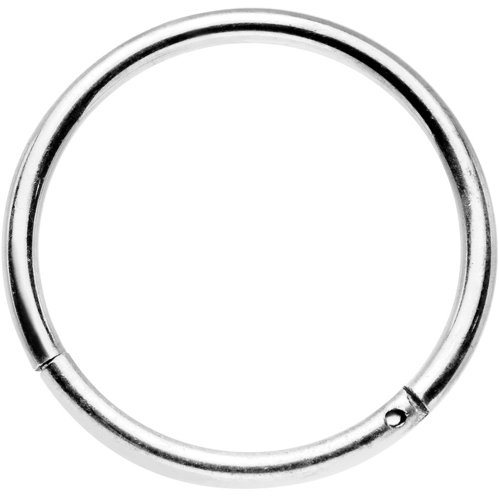 16G 1/2 Stainless Steel Hinged Segment Ring