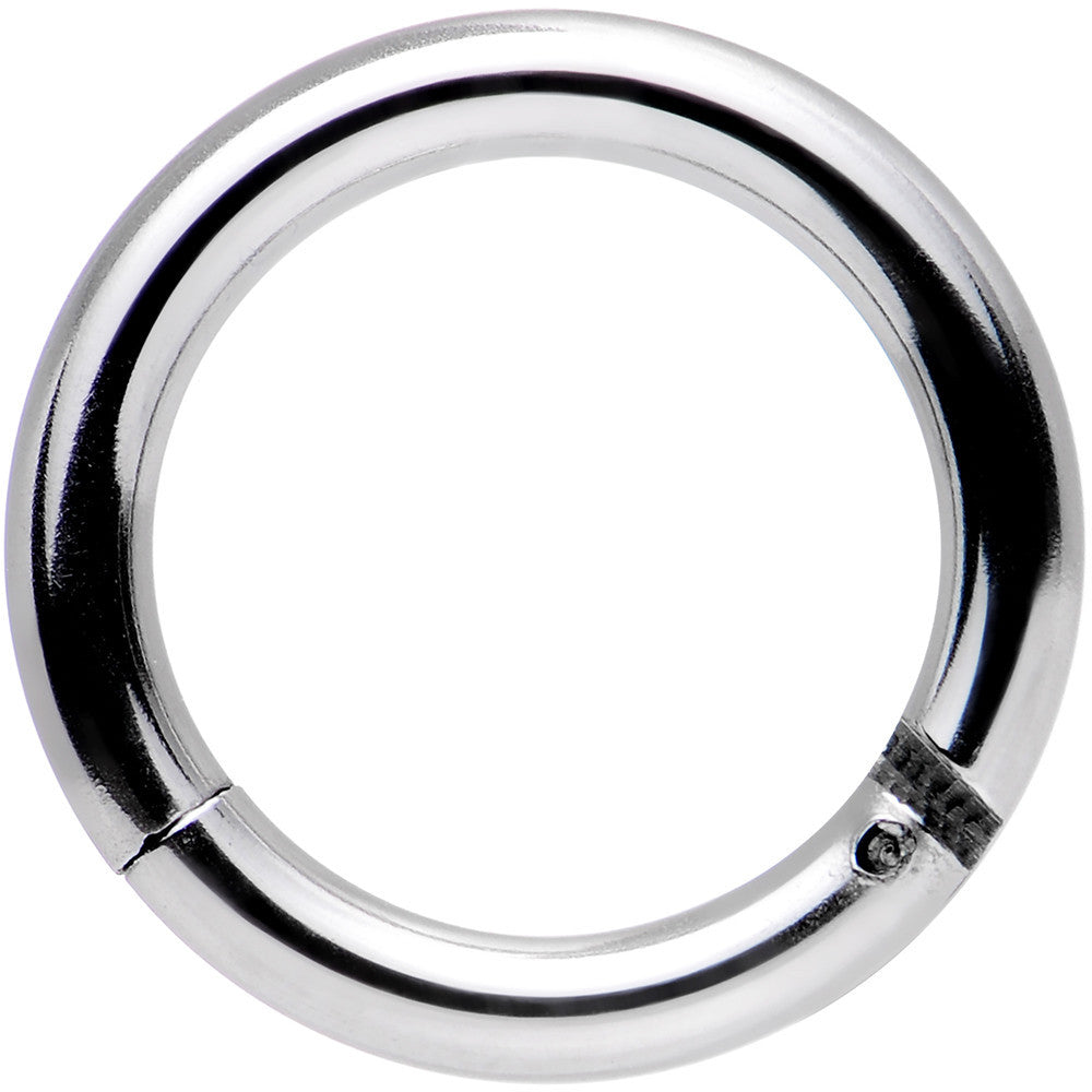 14 Gauge 5/16 Stainless Steel Hinged Segment Ring
