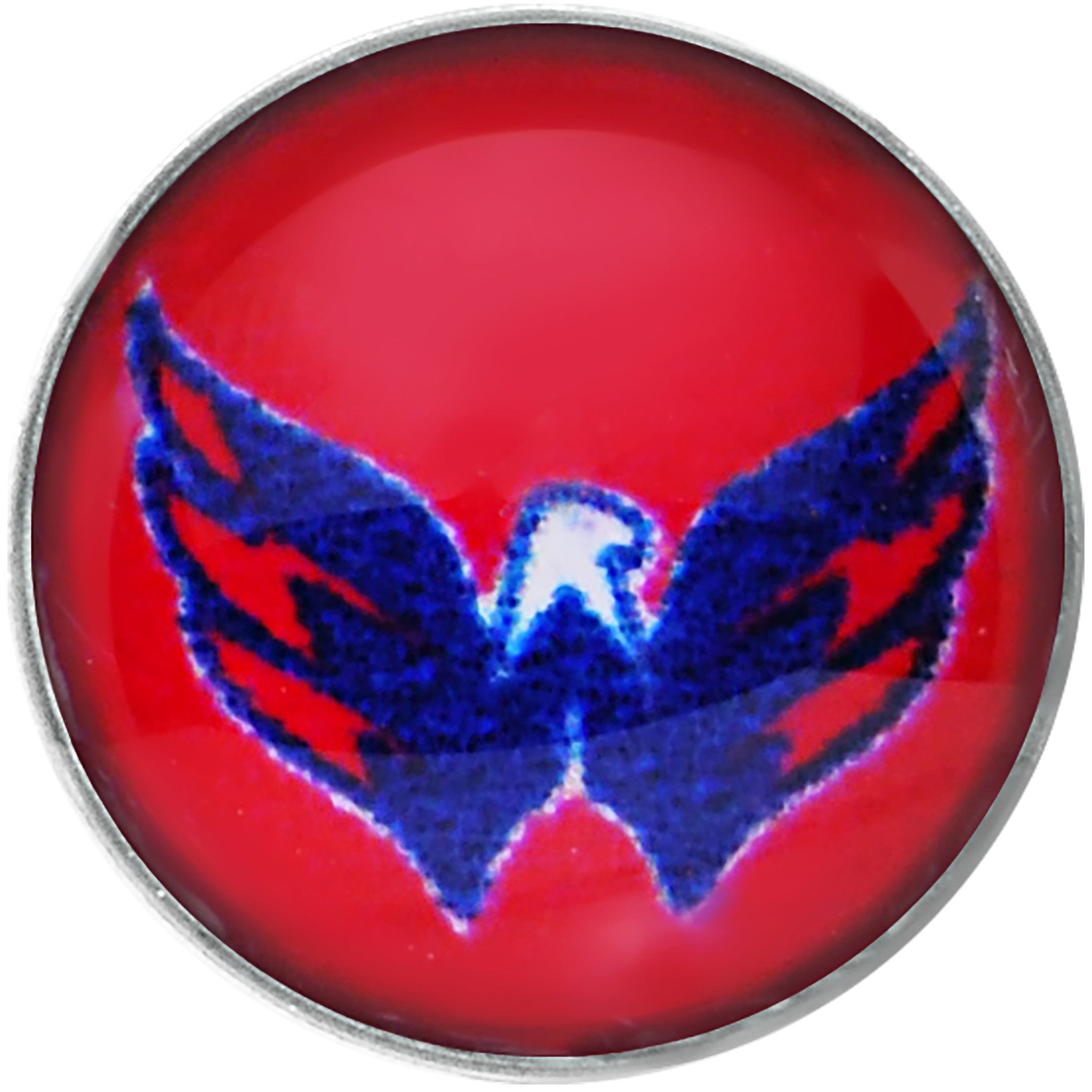 Officially Licensed NHL Washington Capitals Logo Tongue Ring