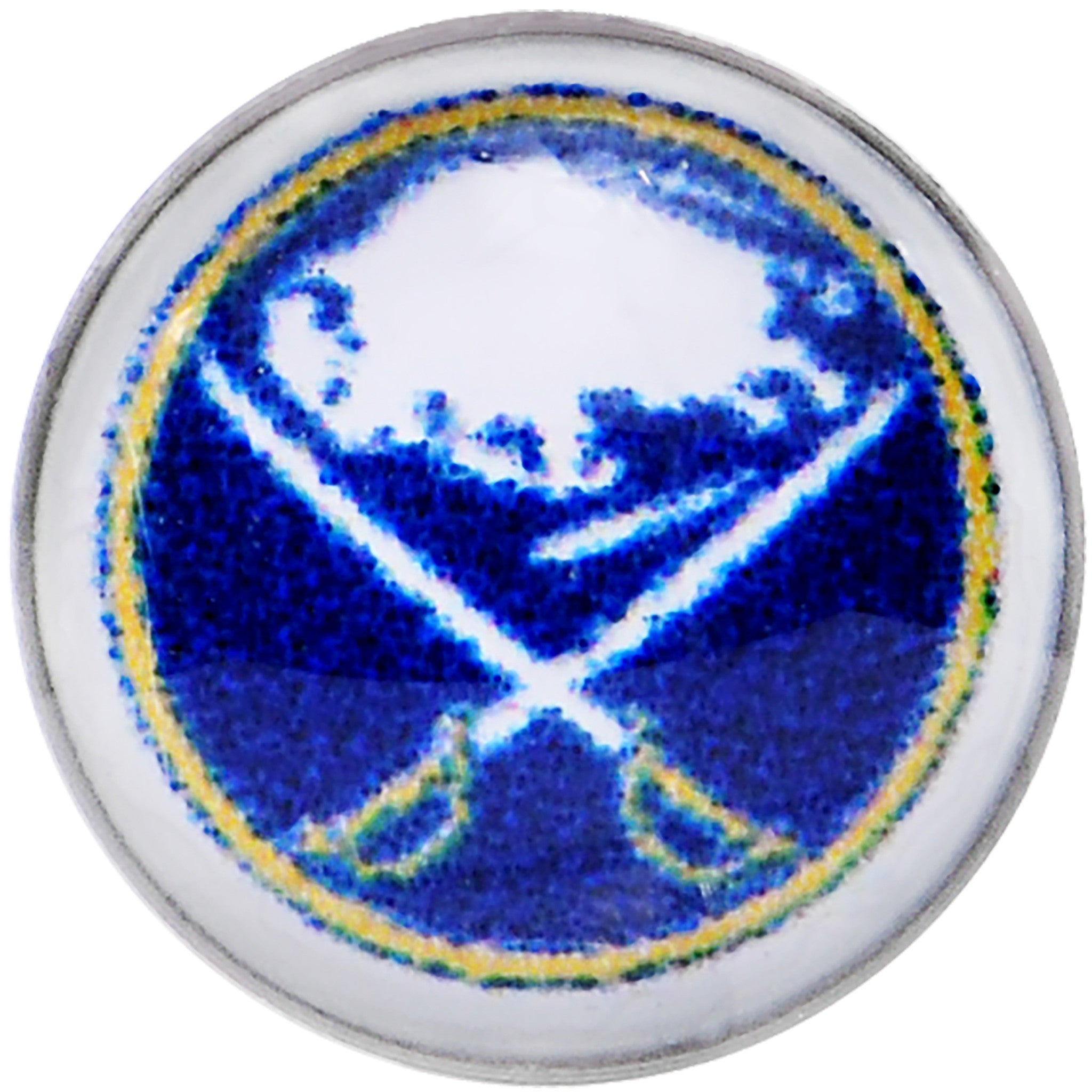 Officially Licensed NHL Buffalo Sabres Logo Tongue Ring