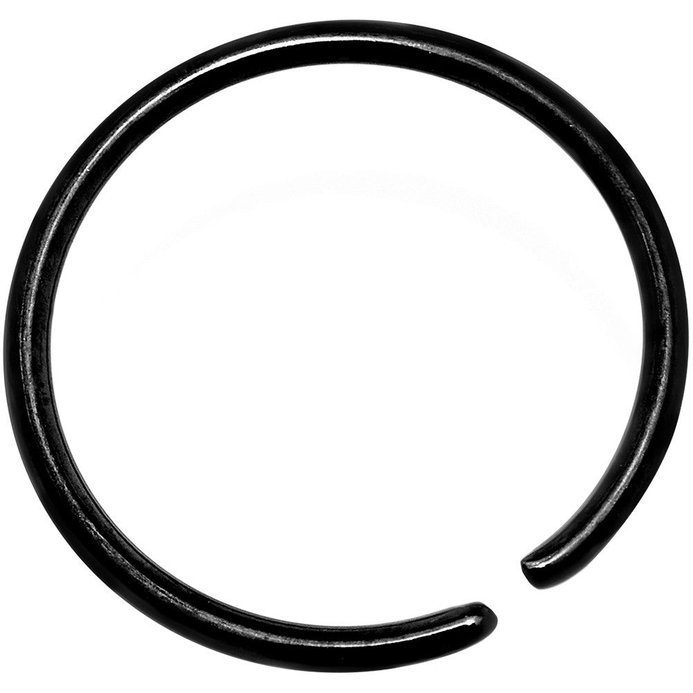 20 Gauge 3/8 Black Anodized Annealed Steel Seamless Circular Ring