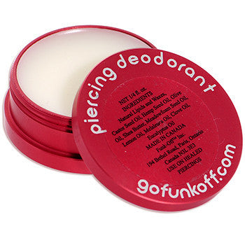 Clear Gem Pink Funk Off Natural Piercing Deodorant