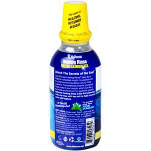 H2Ocean 16oz Lemon Ice Mouth Rinse Piercing Aftercare