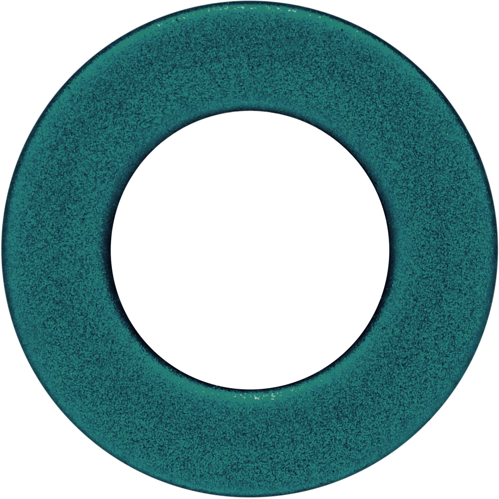 Teal Matte Silicone Screw Fit Tunnel Plug Set 6mm to 25mm