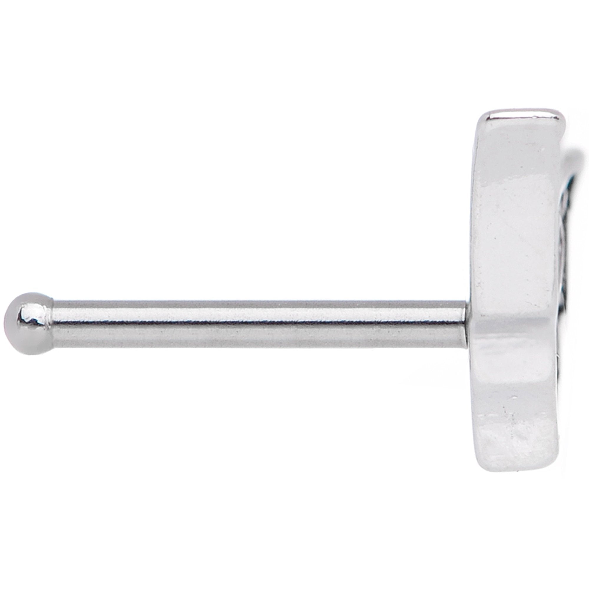 20G 1/4 Halloween Bat Nose Bone