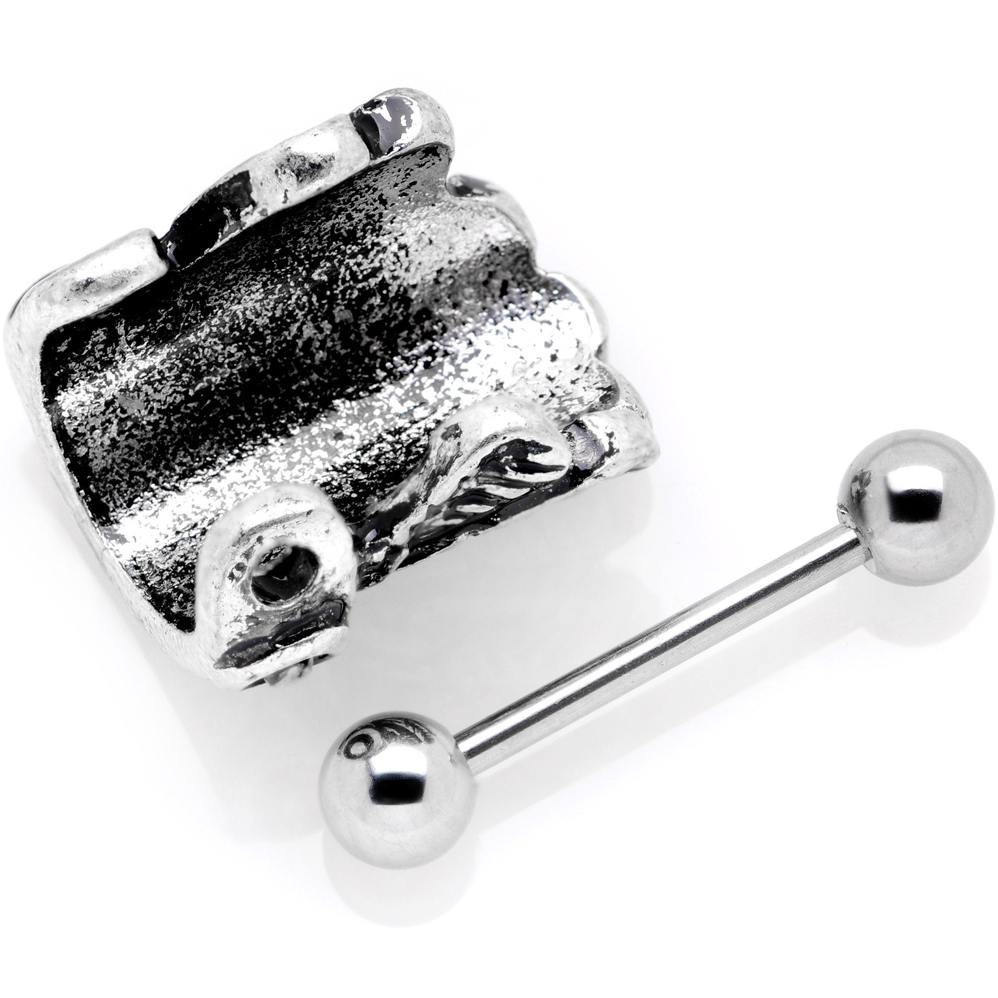 16G 1/2 Southwestern Feather Headdress Cuff Cartilage Earring