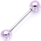 Pastel Zig Zag Party Barbell Tongue Ring Set of 4