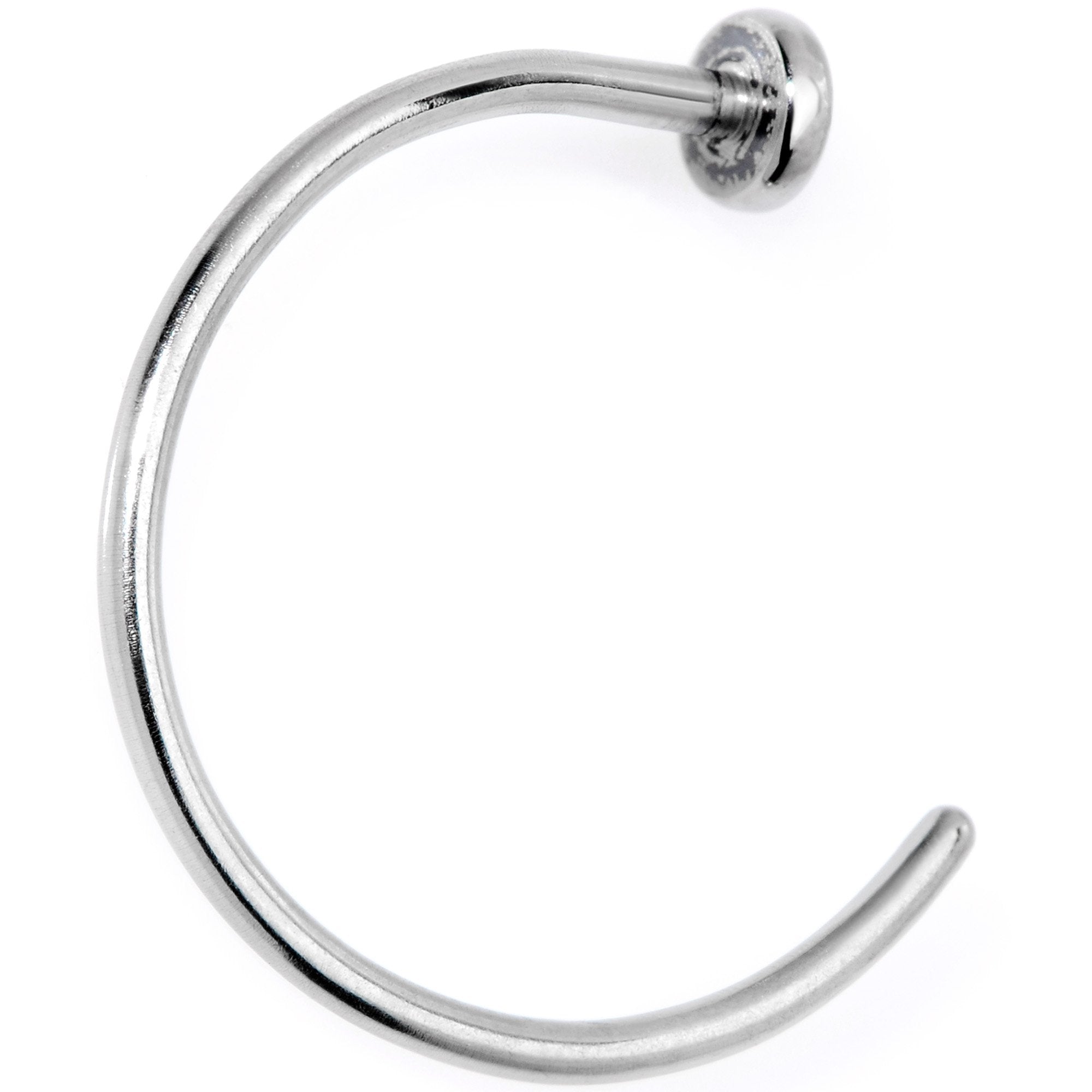 20G 3/8 Grade 23 Titanium Minimalist Nose Hoop