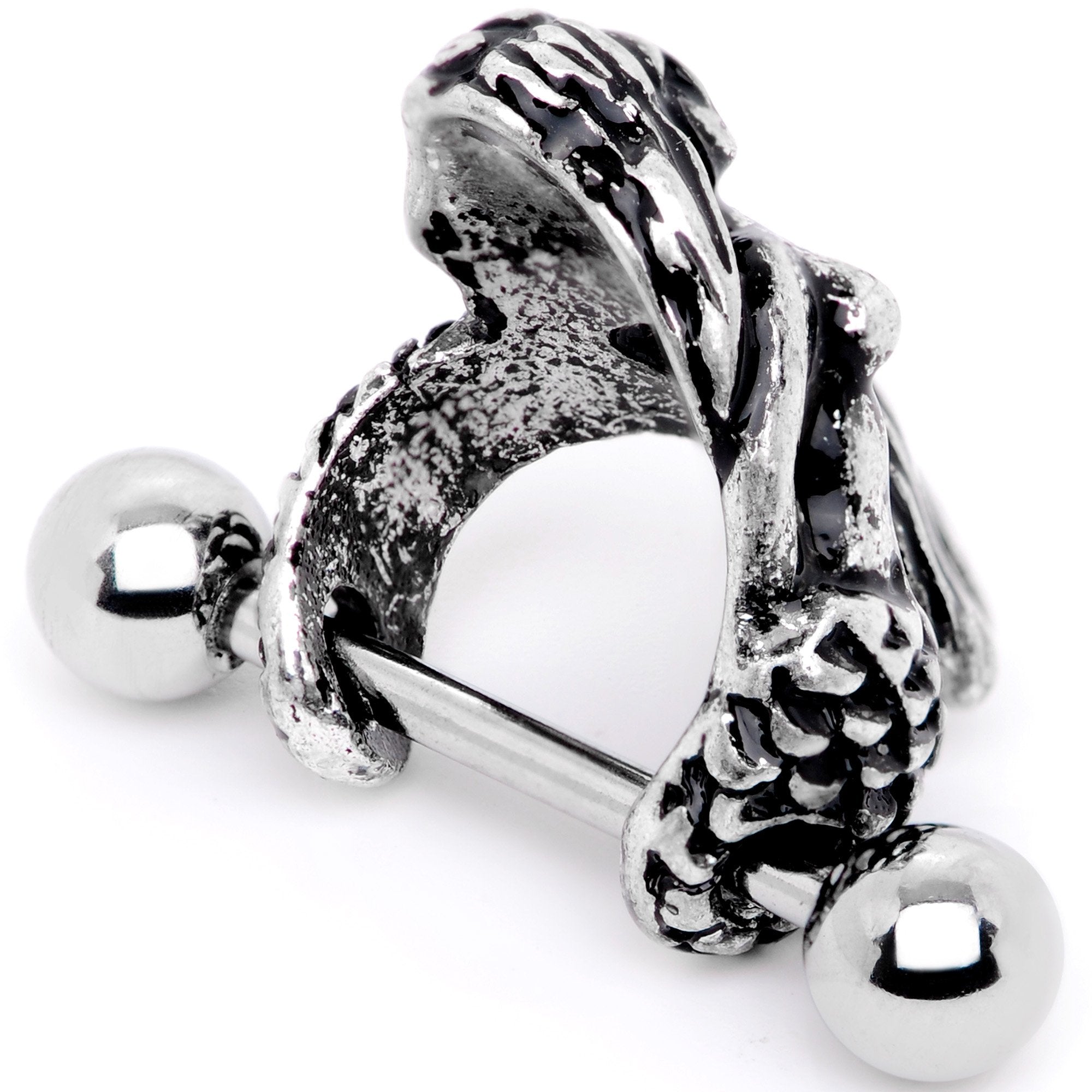 16G 1/2 Mermaids Embrace Cuff Cartilage Earring