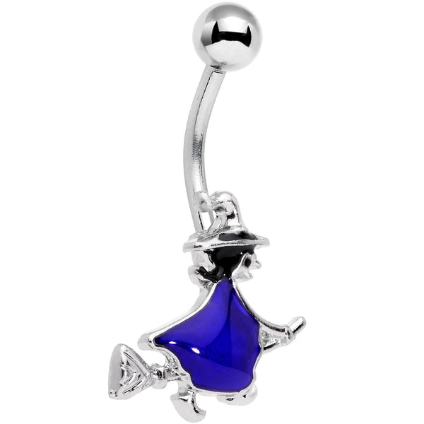 Spooky Halloween Witch Belly Ring