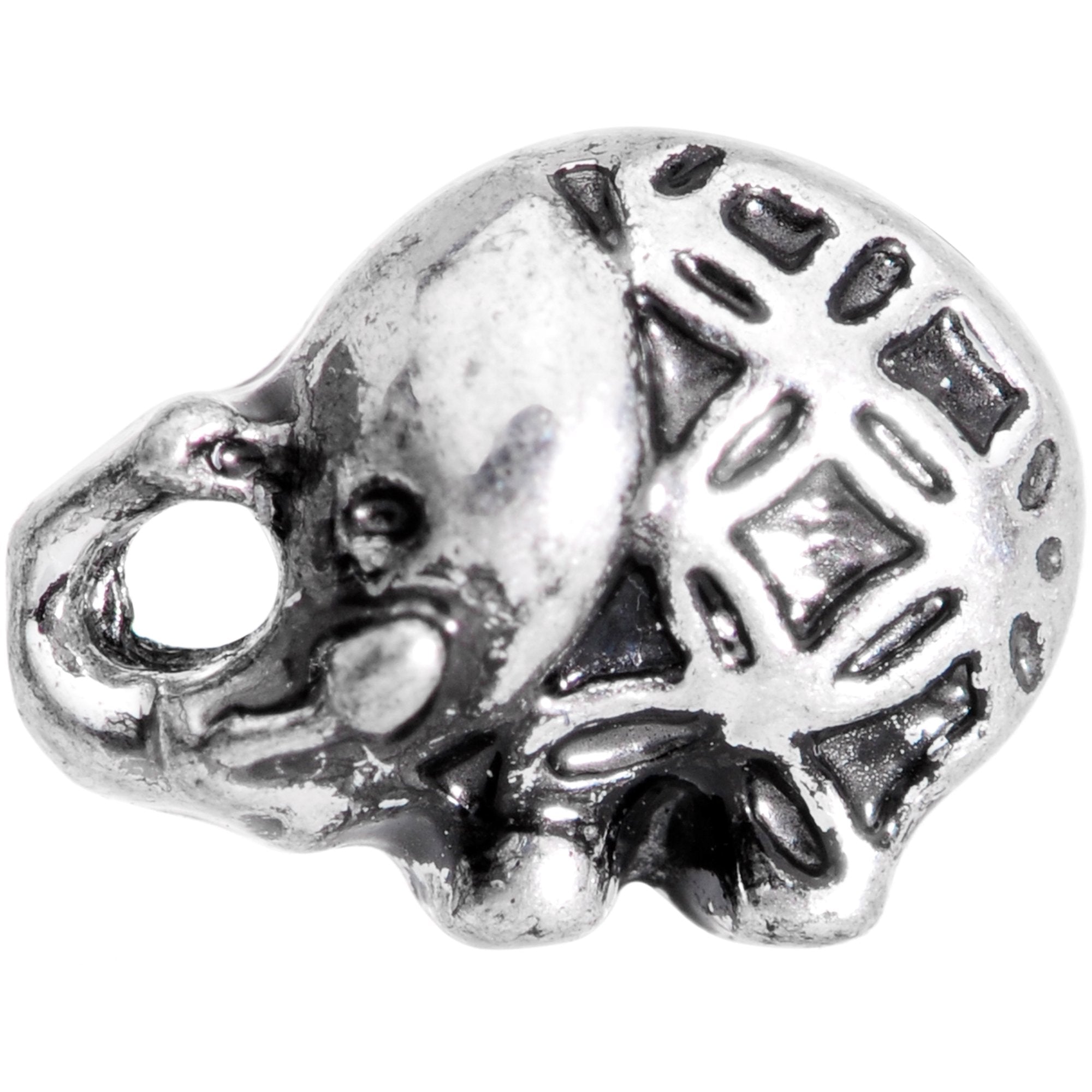 16G 1/4 Join the Circus Elephant Cartilage Tragus Earring