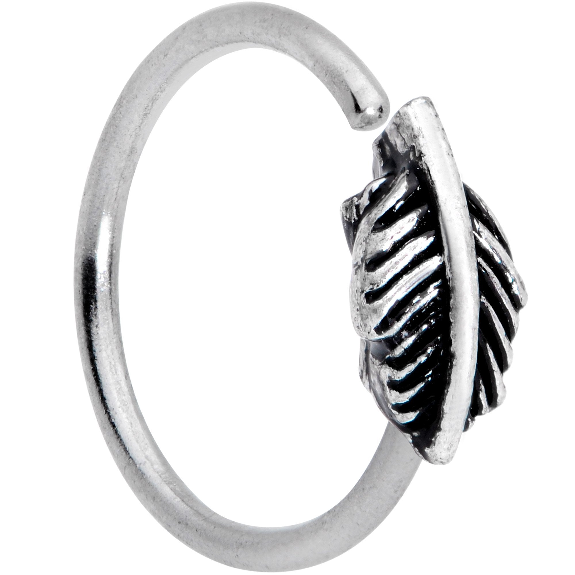 20G 5/16 Feather Seamless Circular Ring