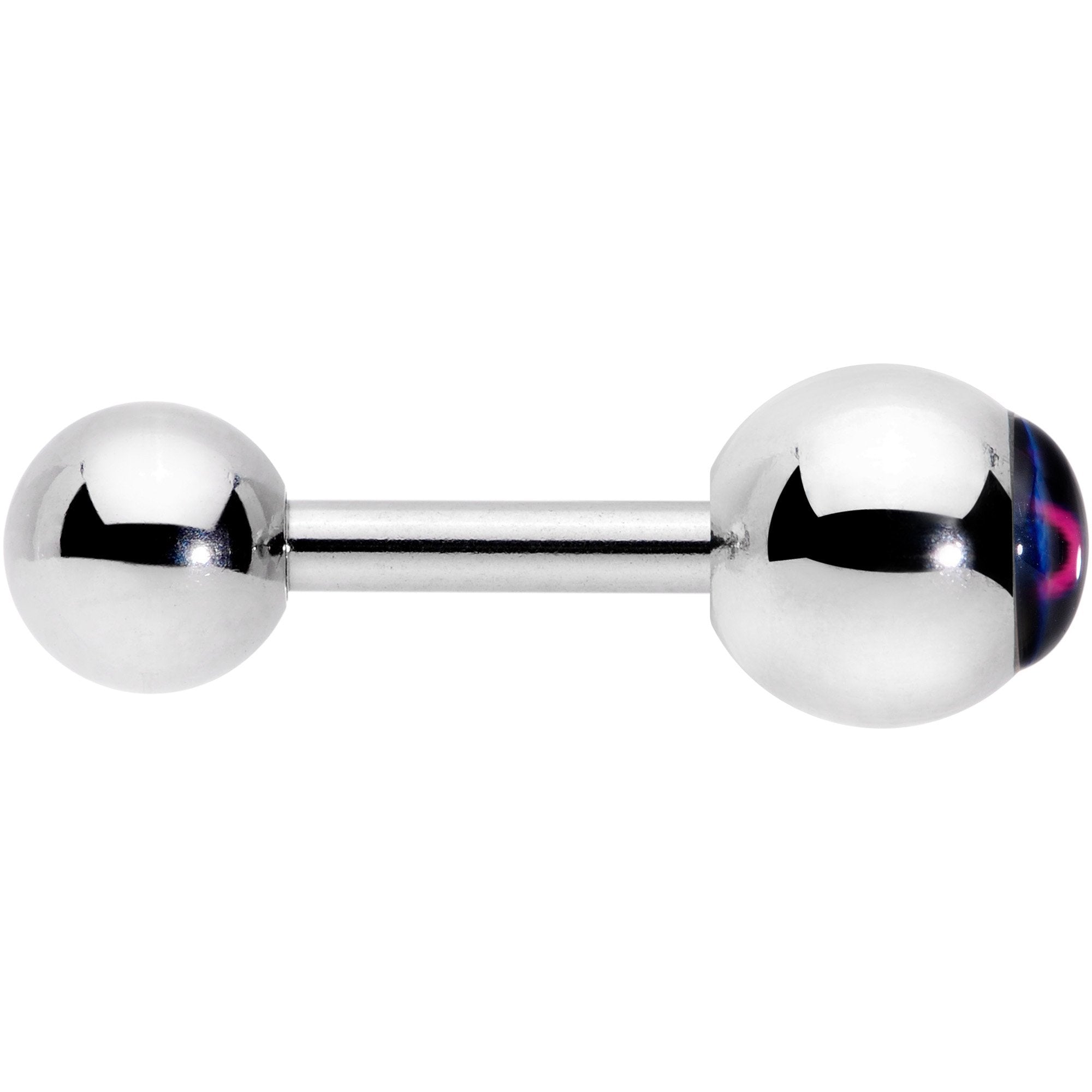 16G 1/4 Bisexual Pride Flag Cartilage Tragus Earring