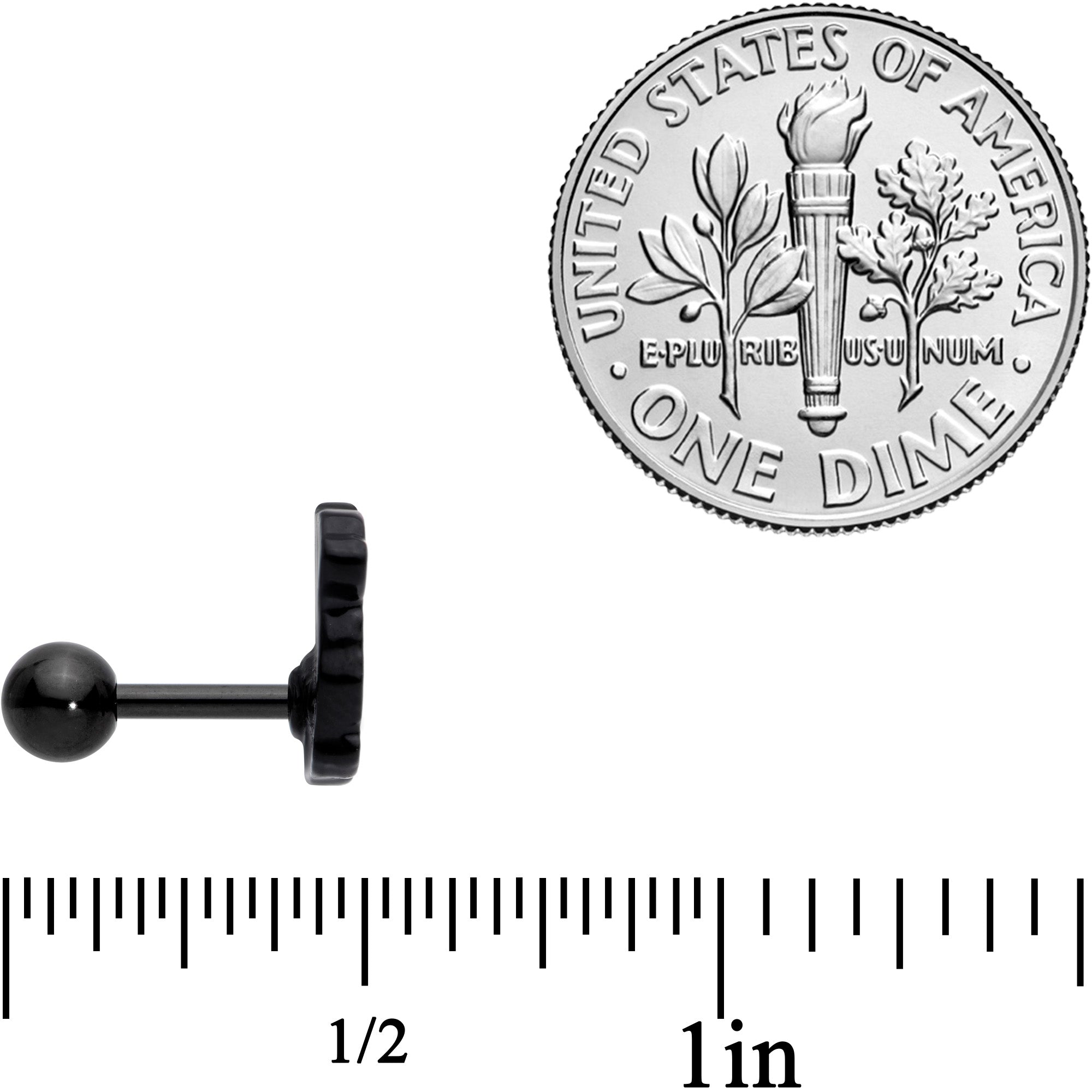 16G 1/4 Snoozing Llama Cartilage Tragus Earring