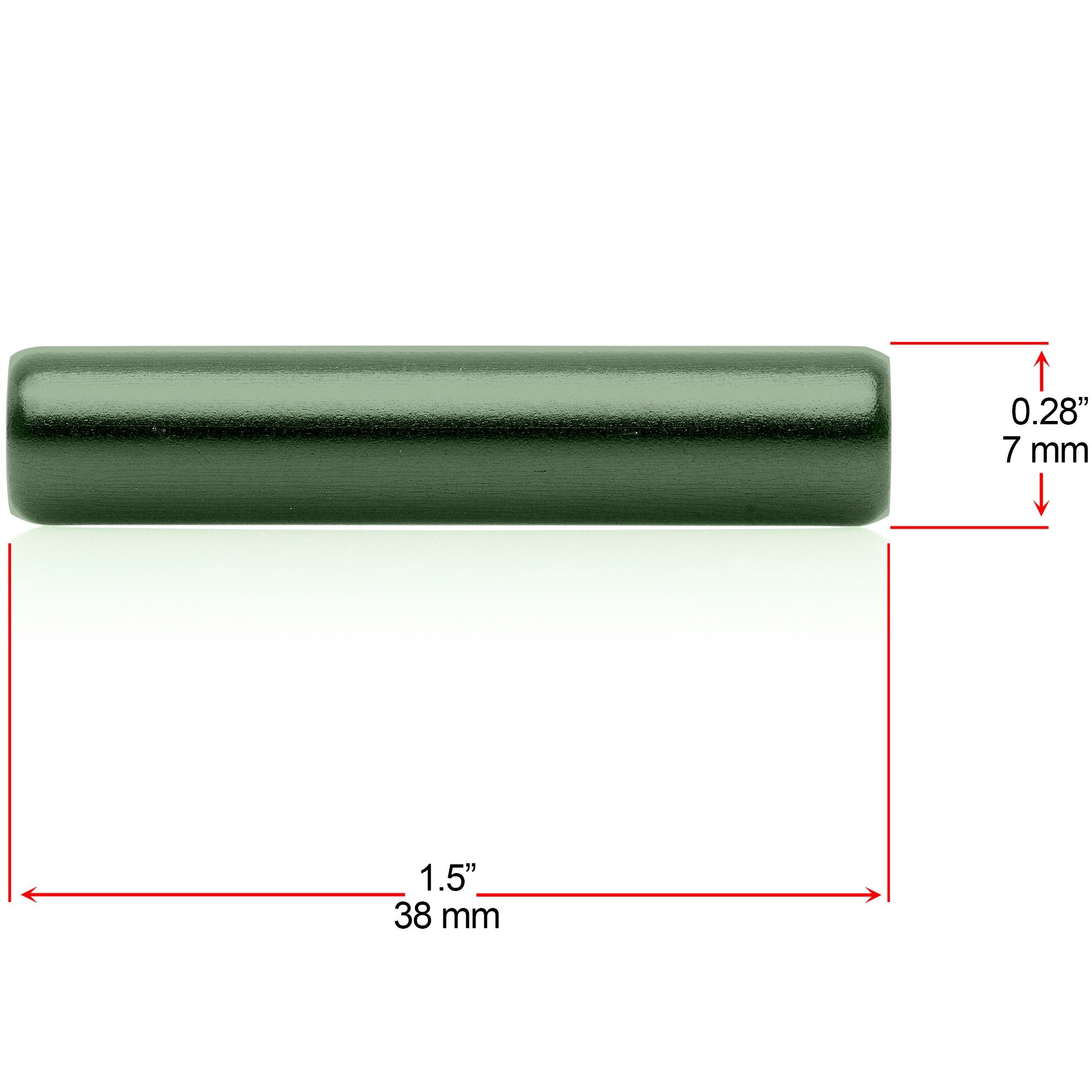 3mm to 4mm Green Aluminum Body Piercing Ball Removal Tool