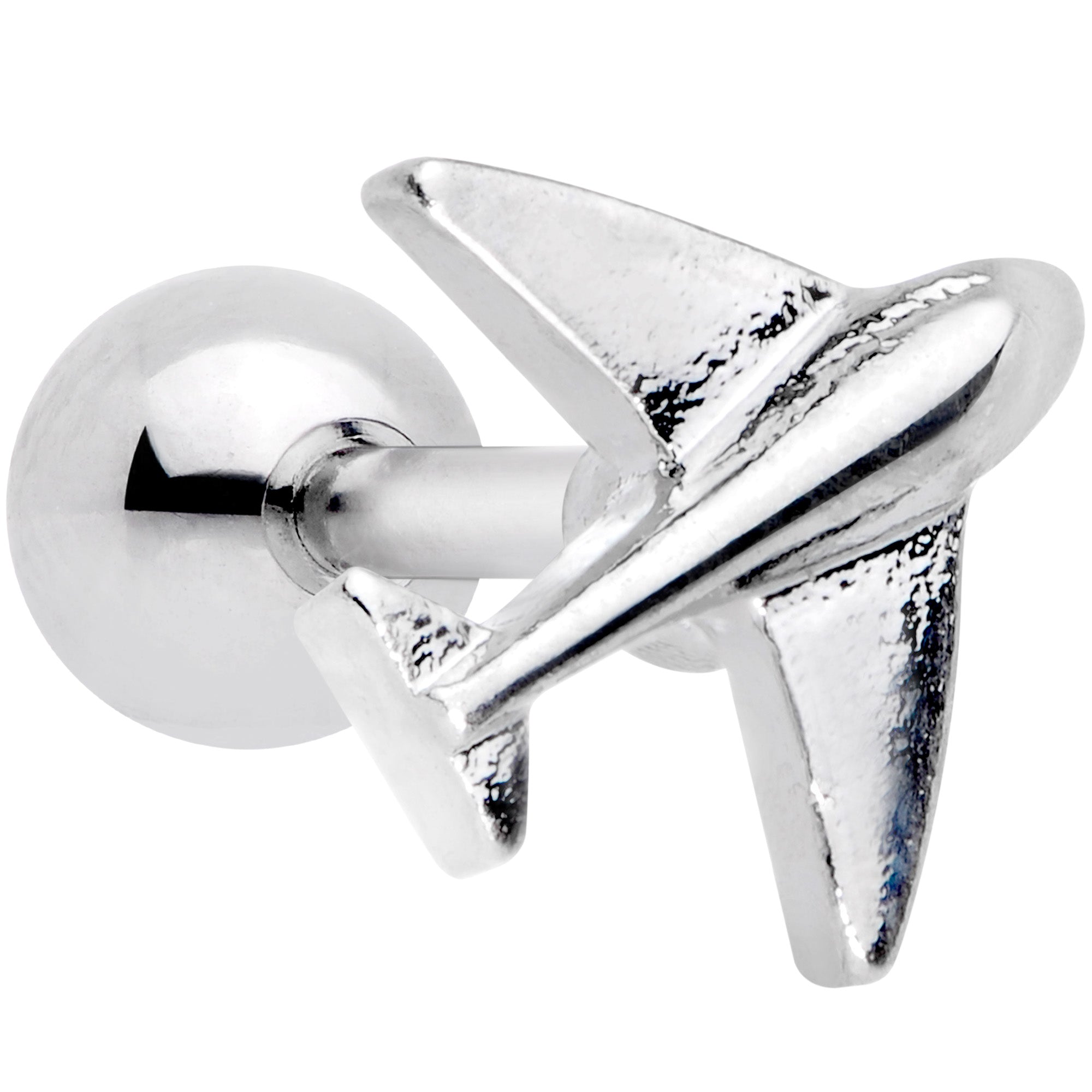 16G 1/4 Vacation Airplane Cartilage Tragus Earring