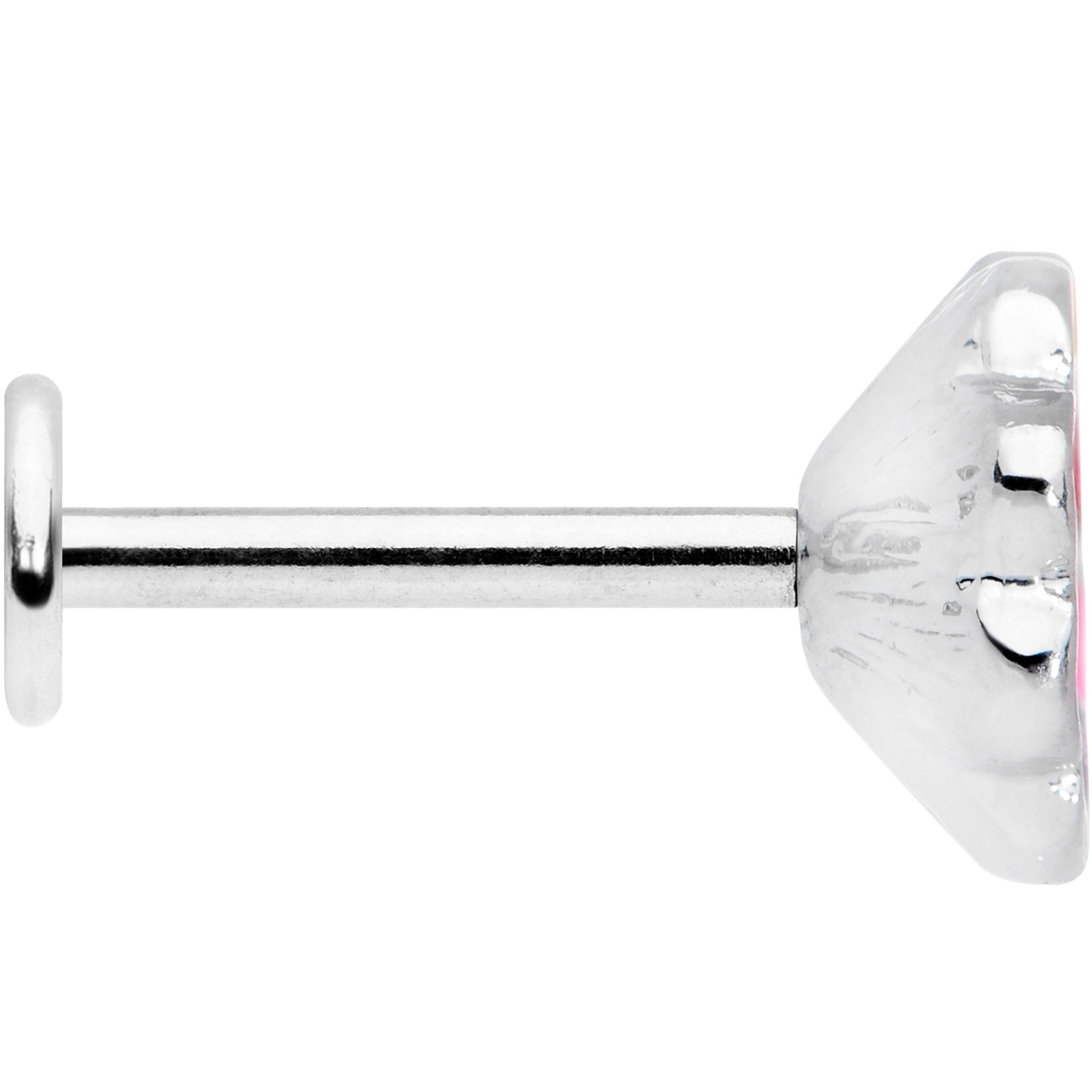 16G 5/16 Rainbow Hippie Flower Cartilage Labret Monroe Tragus