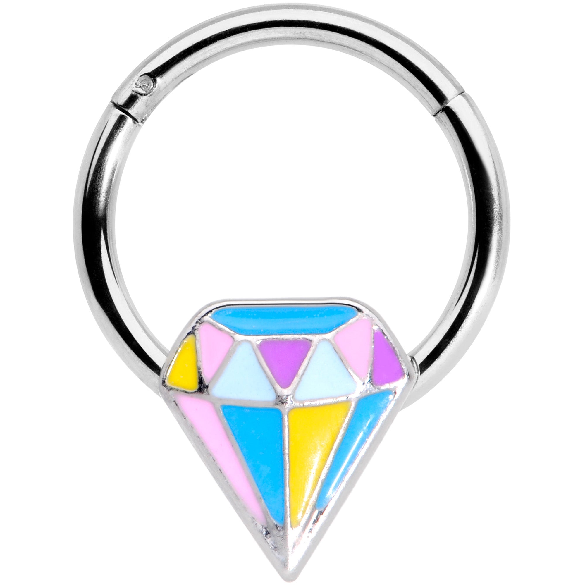 16G 3/8 Geologist Prize Hinged Segment Ring