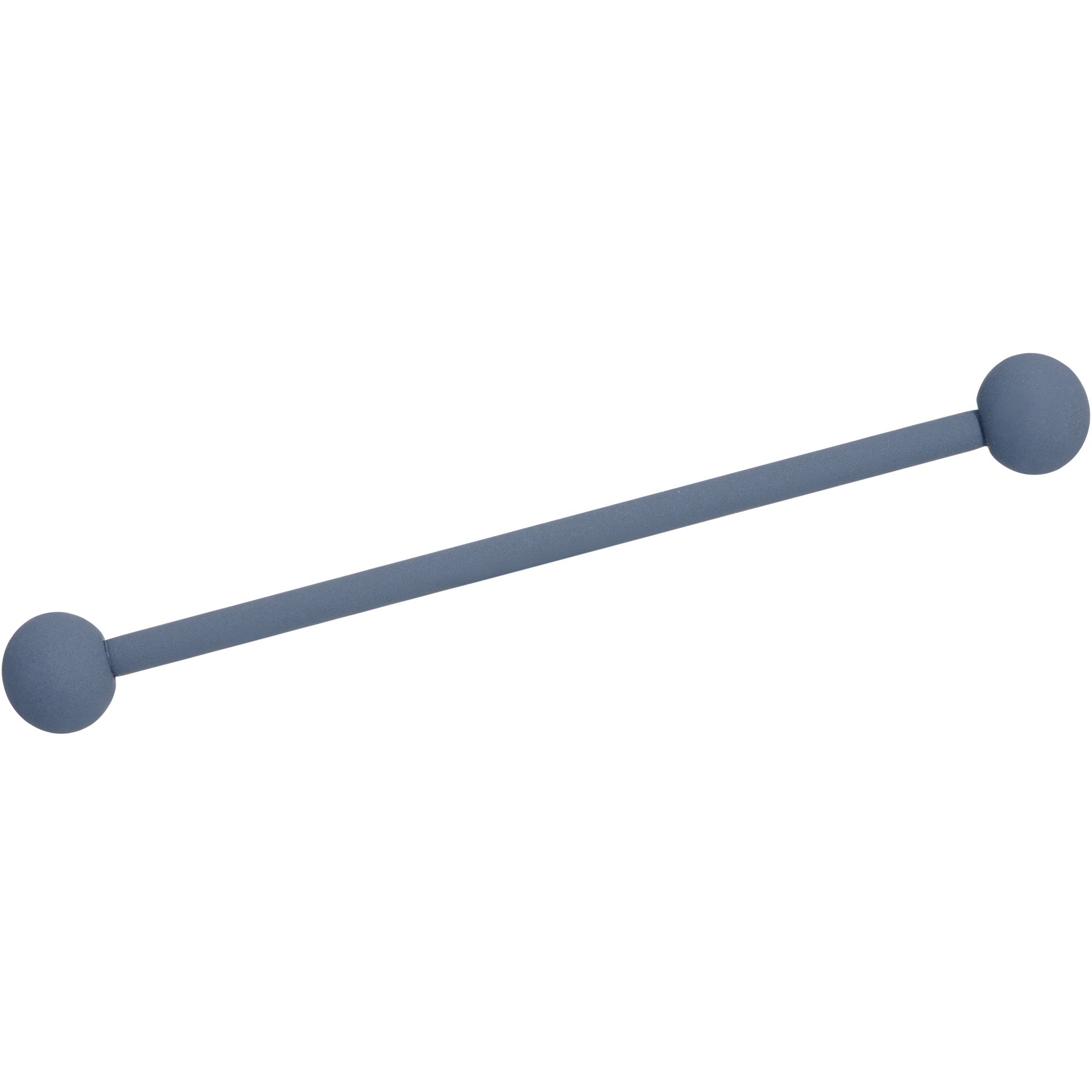 14G Gorgeous Grey Matte Industrial Barbell 38mm