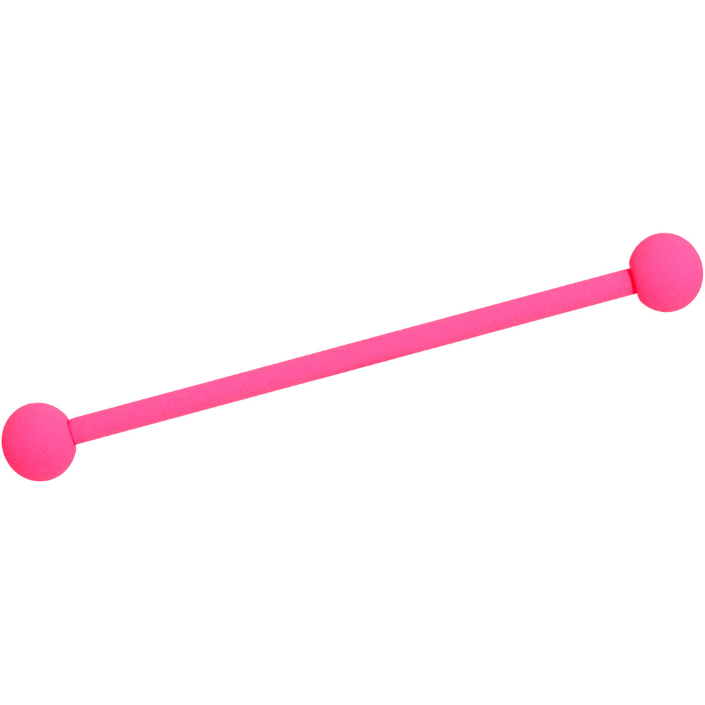 14G Hot Hot Pink Matte Industrial Barbell 38mm