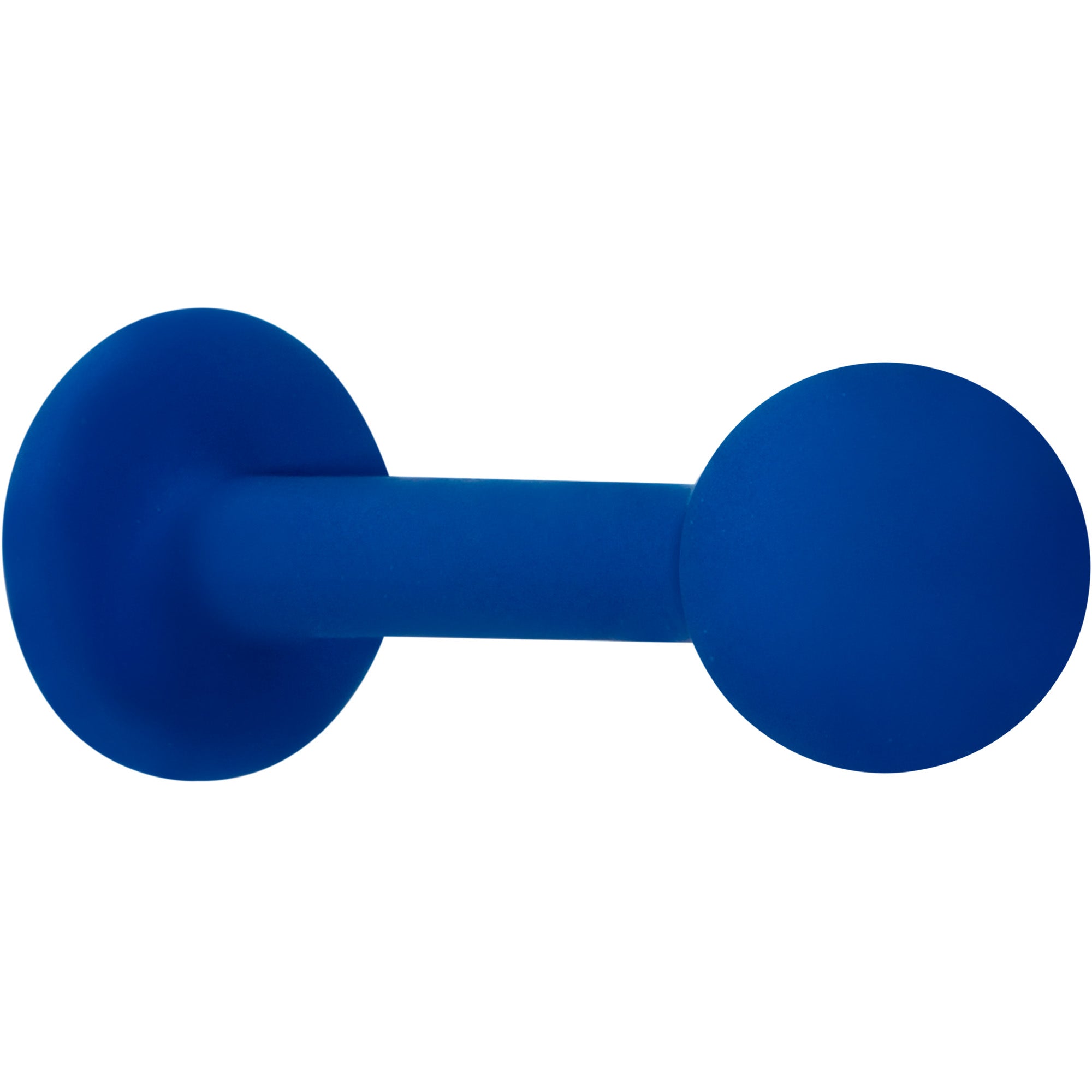 16G 5/16 Blue Acrylic Matte Labret Monroe Tragus