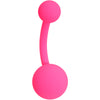 Powerfully Pink Matte Belly Ring