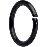 16 Gauge 5/16 Black Titanium Anodized Annealed Seamless Circular Ring