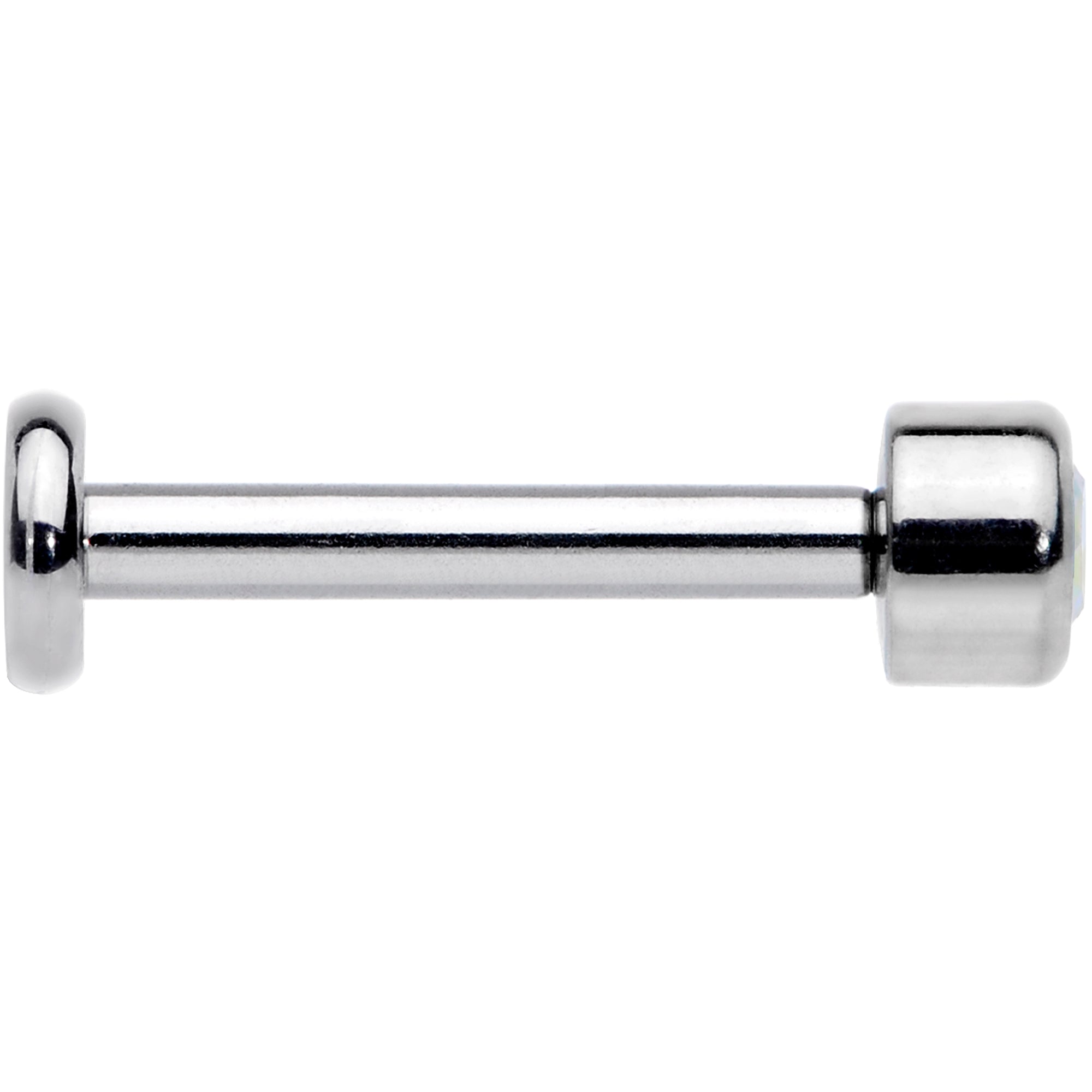 16G 5/16 Aurora Gem Grade 23 Titanium Internally Threaded Labret