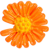 16 Gauge 5/16 Orange Daisy Flower Labret Monroe Tragus