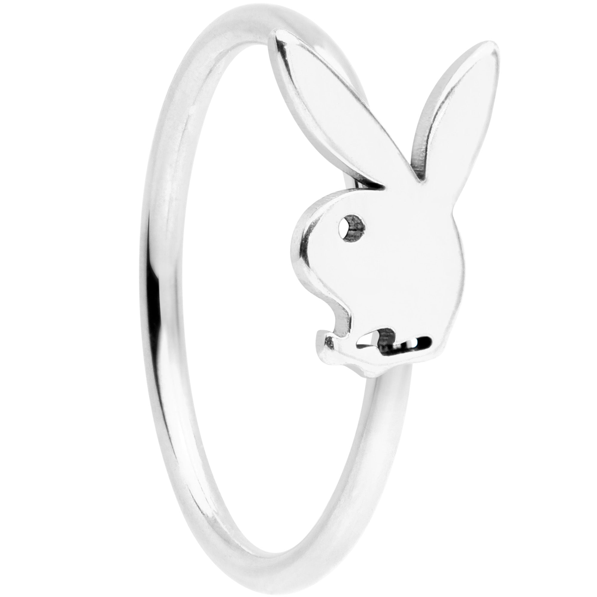 20 Gauge 5/16 Licensed Playboy Bunny Nose Hoop