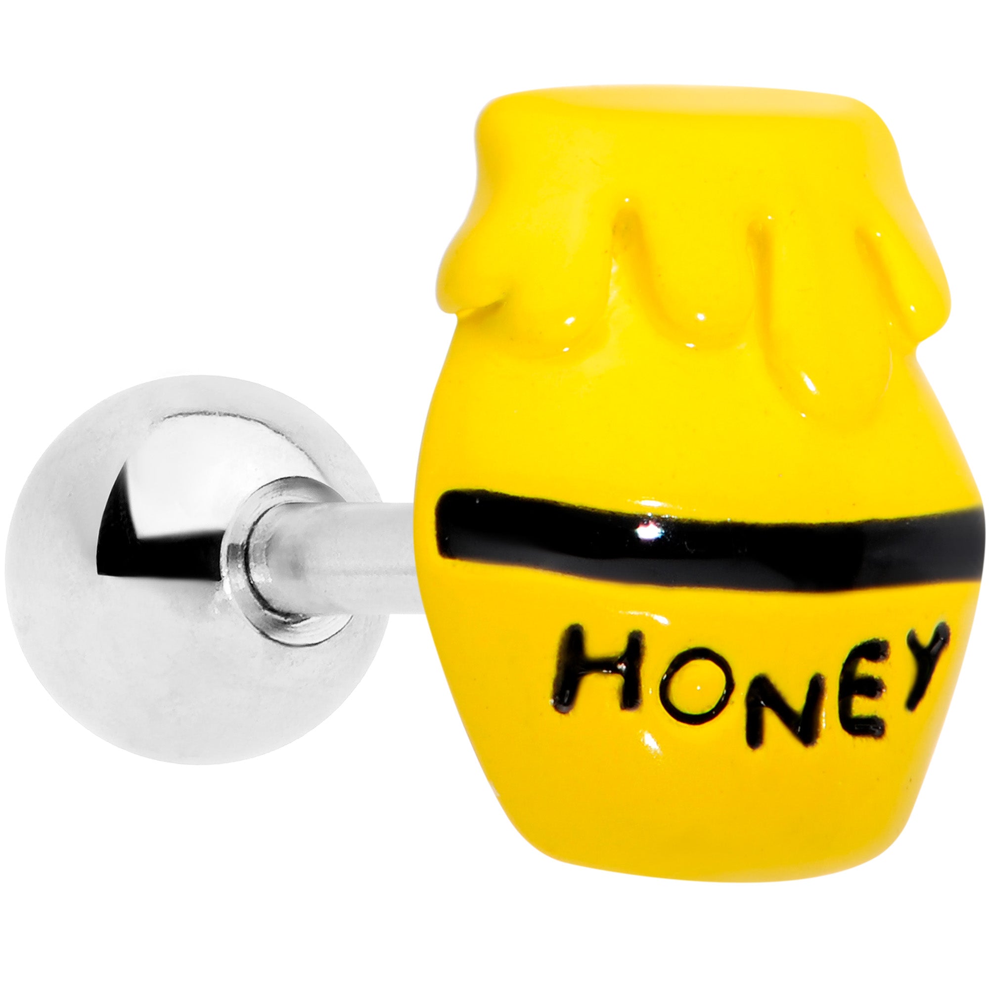 16G 1/4 Jar of Honey Cartilage Tragus Earring