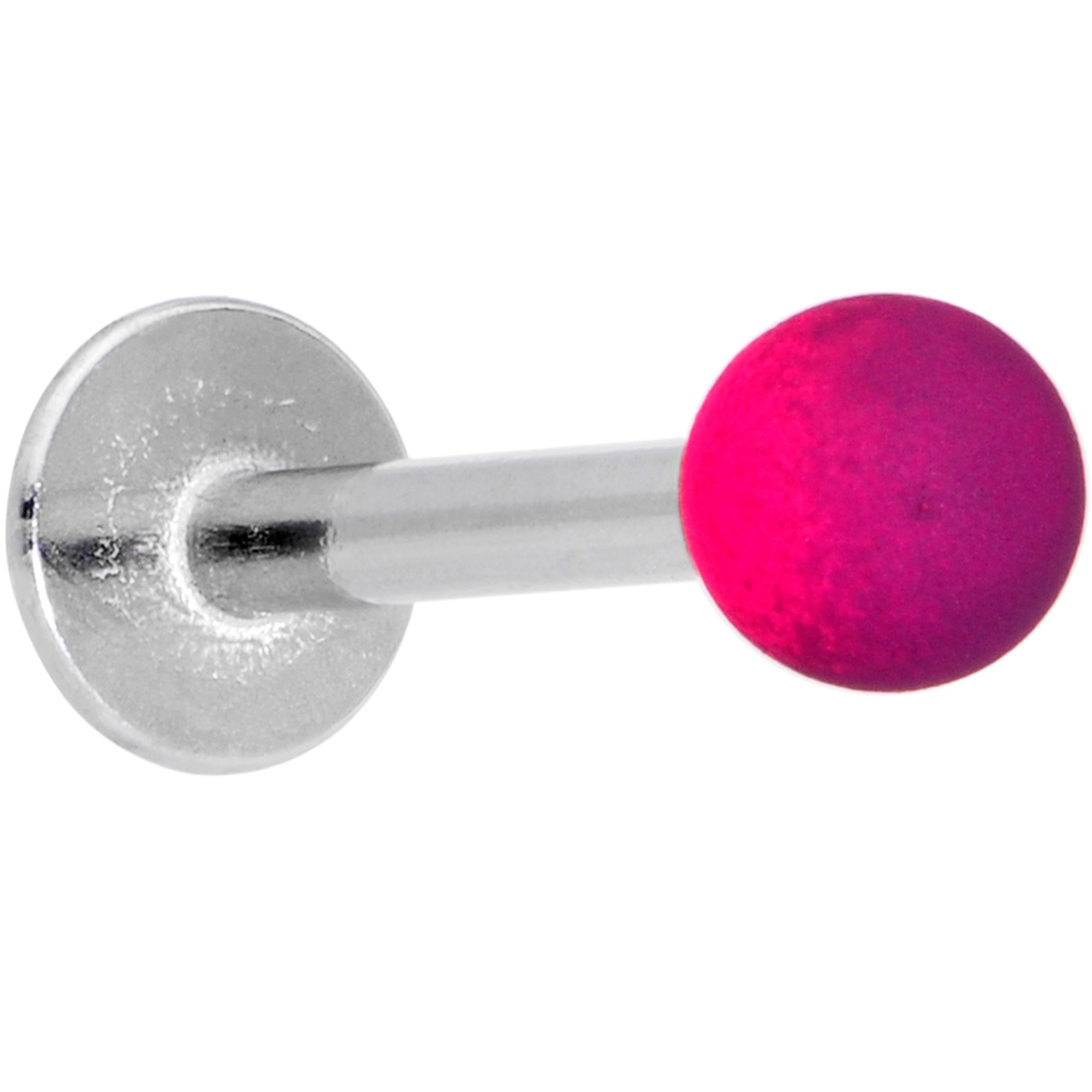 16G 5/16 Pink Purple Ombre Soft Finish Labret Monroe Tragus