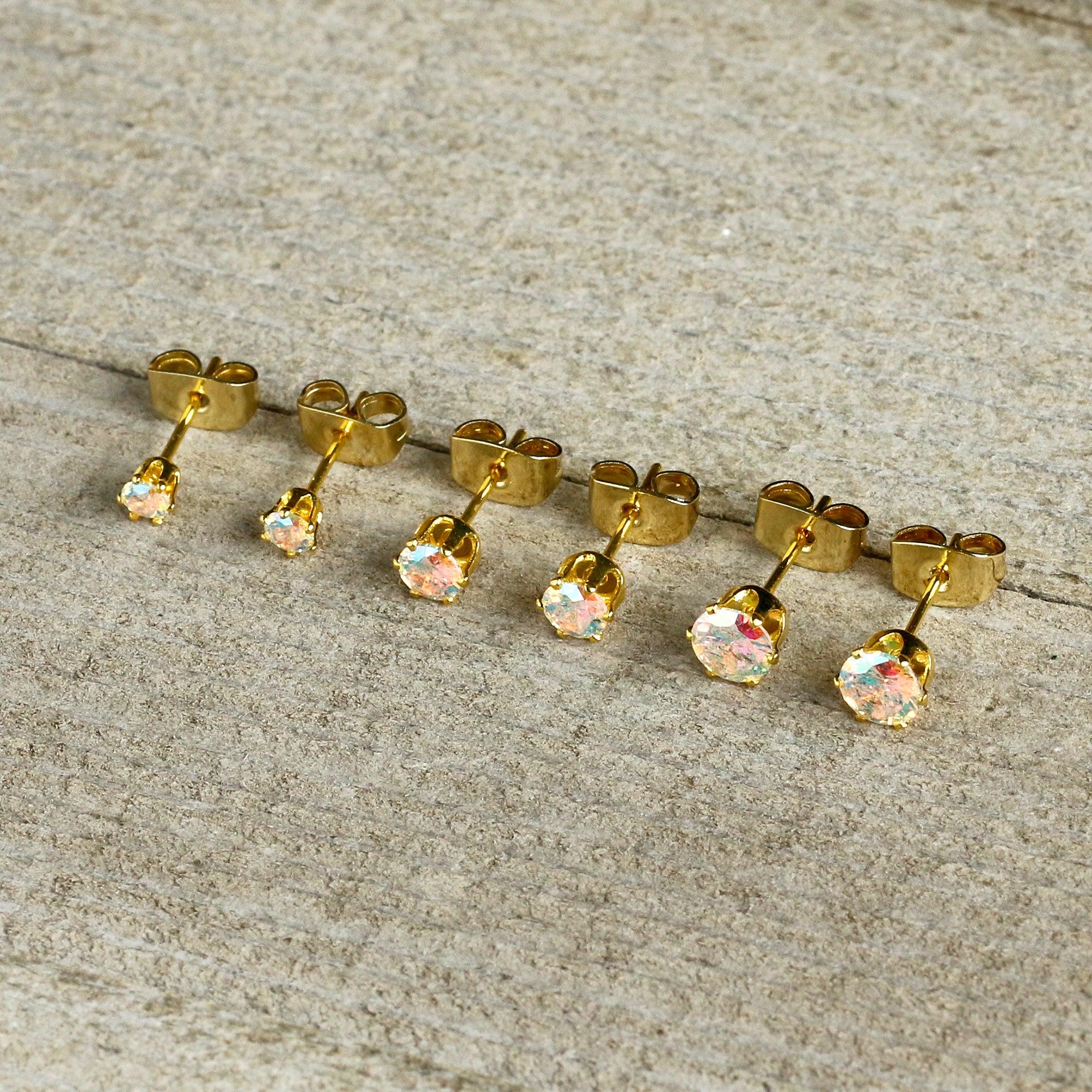 Gold Mix and Match Stud Earring Set – Marion Made Jewellery