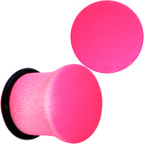 White Pink Ombre Matte Acrylic Single Flare Plug Set Sizes 2mm-12mm
