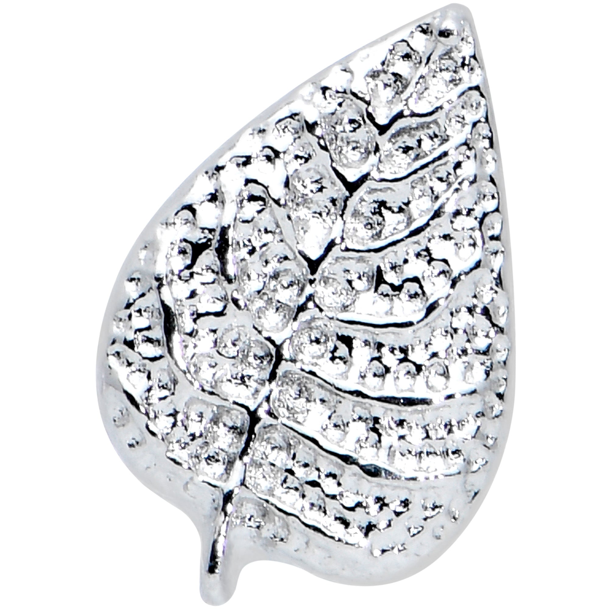 16G 5/16 Autumn Textured Fall Leaf Labret Monroe Tragus