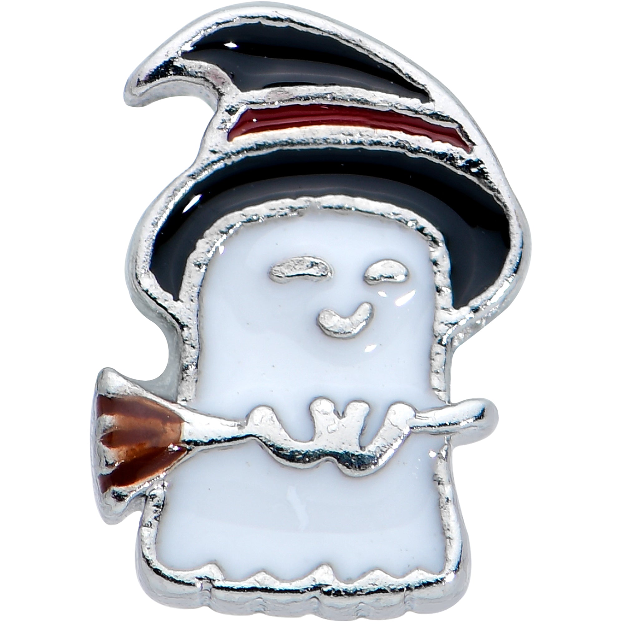 16G 5/16 Witch Hat Ghost Halloween Labret Monroe Tragus